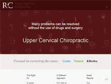 Tablet Screenshot of chiropracticanchorage.com